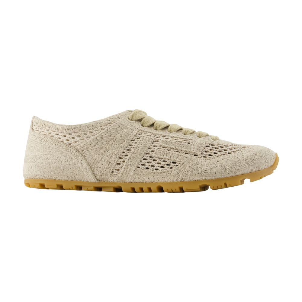 Balmain Racer 45 Sneaker — Beige