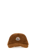 Moncler BASEBALL Stretch Corduroy Baseball Cap — Caramel