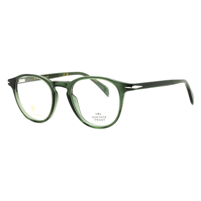 David Beckham DB101801ED00 Round Acetate Eyeglasses — Green