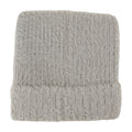 Casablanca A-AW25-HAT-101-02 Fluffy Nylon Knit Beanie — Gray