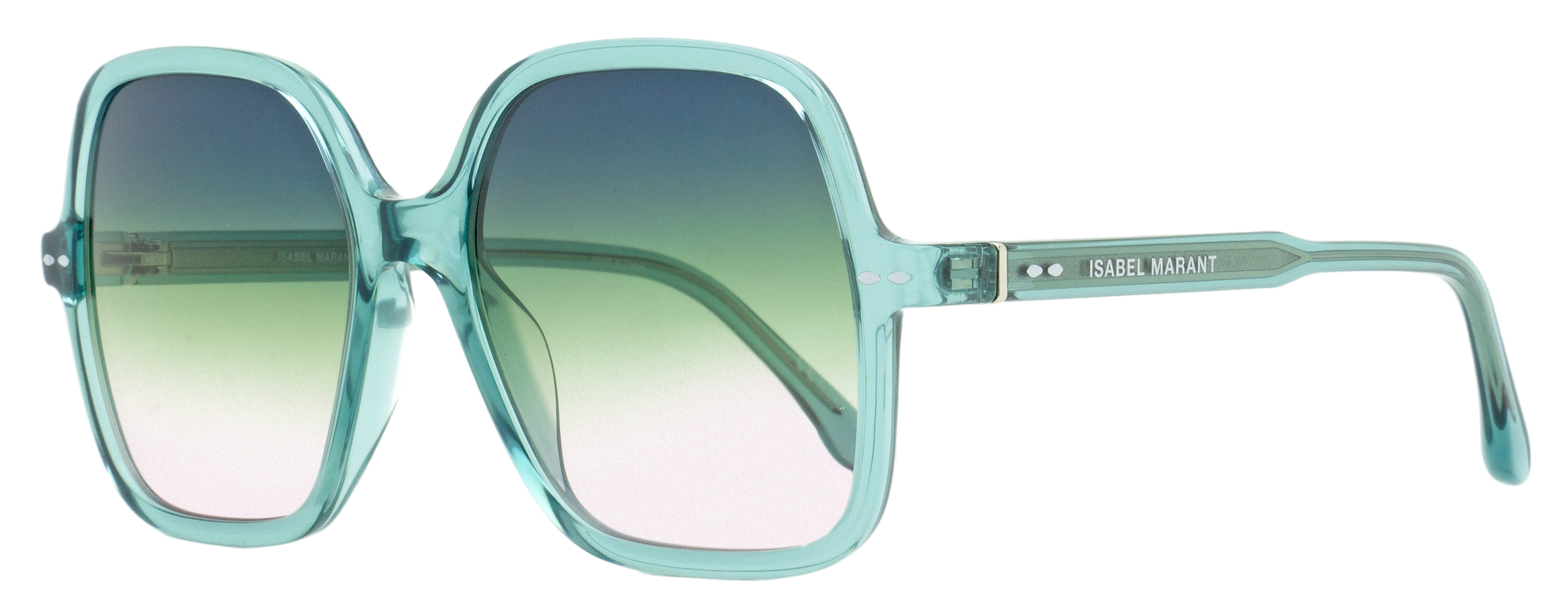Isabel Marant IM0077GS Square Sunglasses — Green