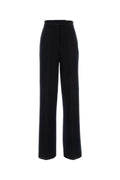 Max Mara Virgin Wool Trousers — Navy
