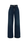 Alexander McQueen Dark Stonewash Denim Jeans — Navy