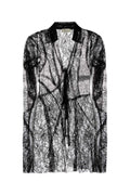 Blumarine Lace Shirt — Black