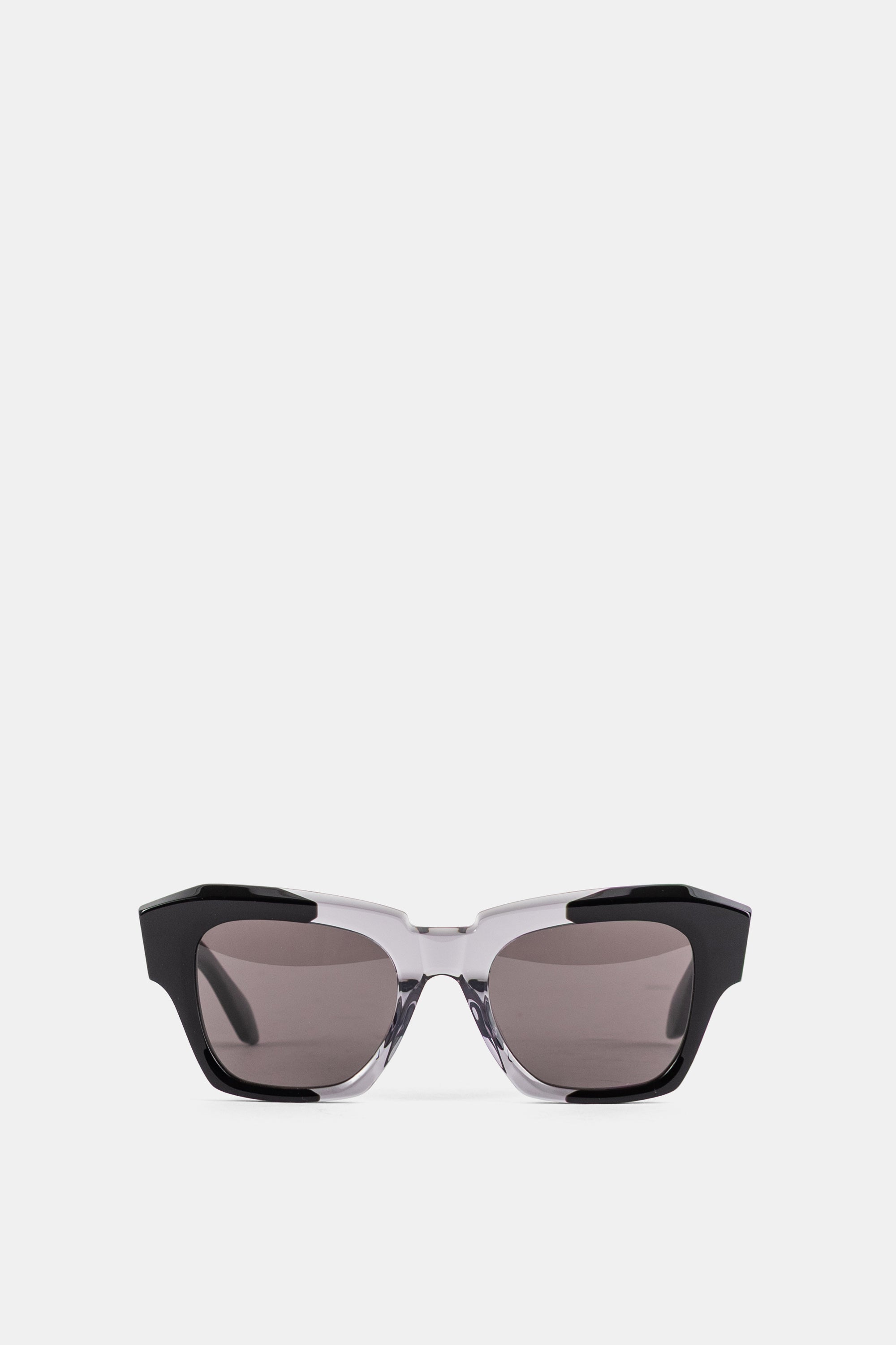 Maison AlaïA AA0103S-001 Two-Tone Square Acetate Sunglasses — Black