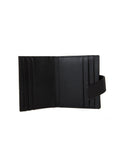 Prada Calfskin Leather Wallet — Black