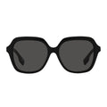 Burberry BE4389 Square Metal-Plastic Frame Sunglasses — Brown