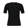 Courreges Ribbed Cotton T-Shirt — Black