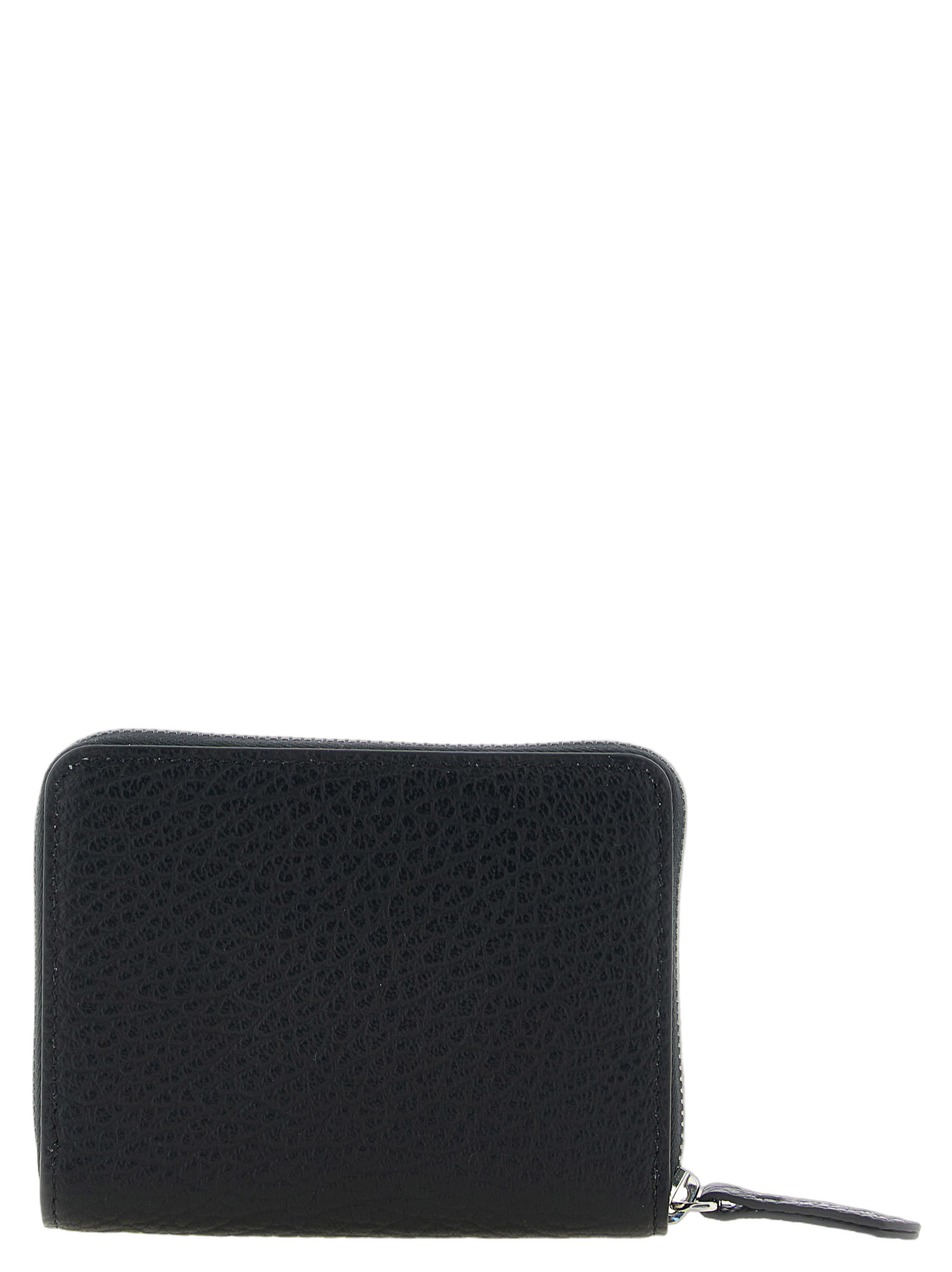 Maison Margiela Hammered Calfskin Wallet — Black