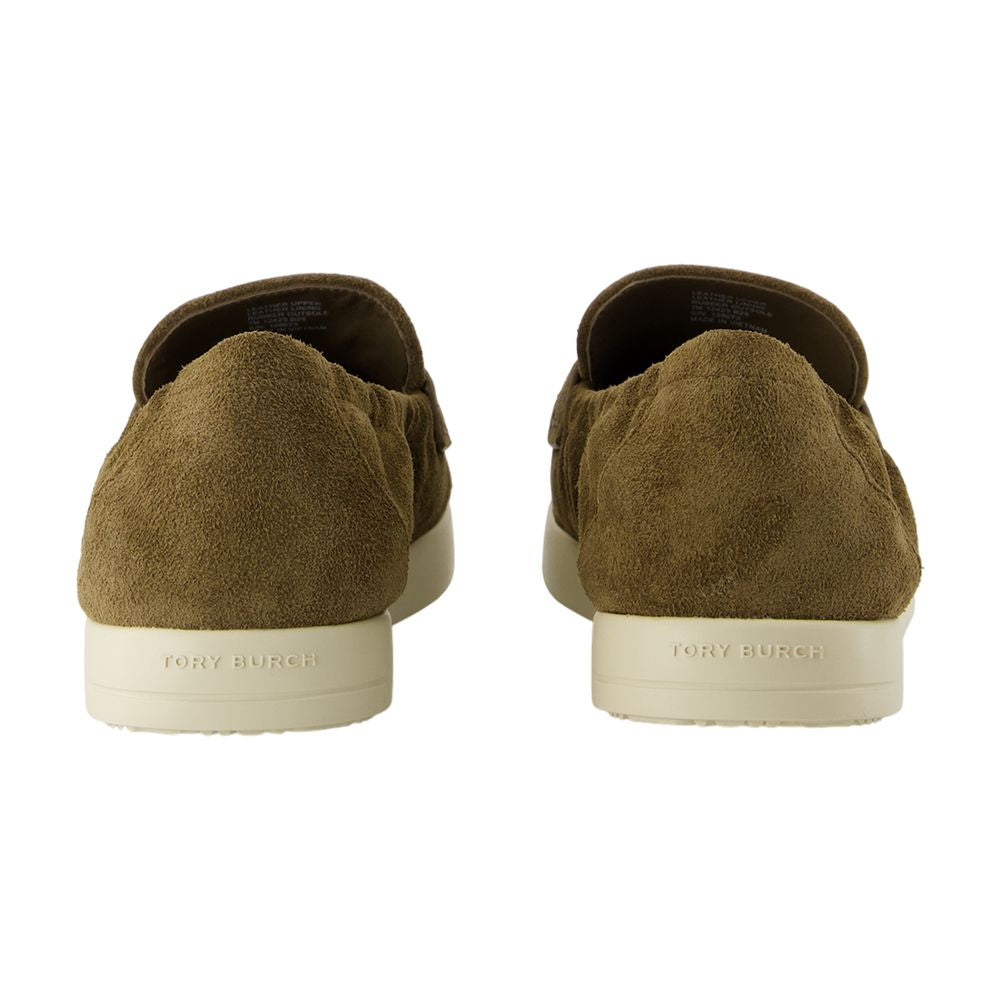 Tory Burch Ballet Sport Loafer — Brown