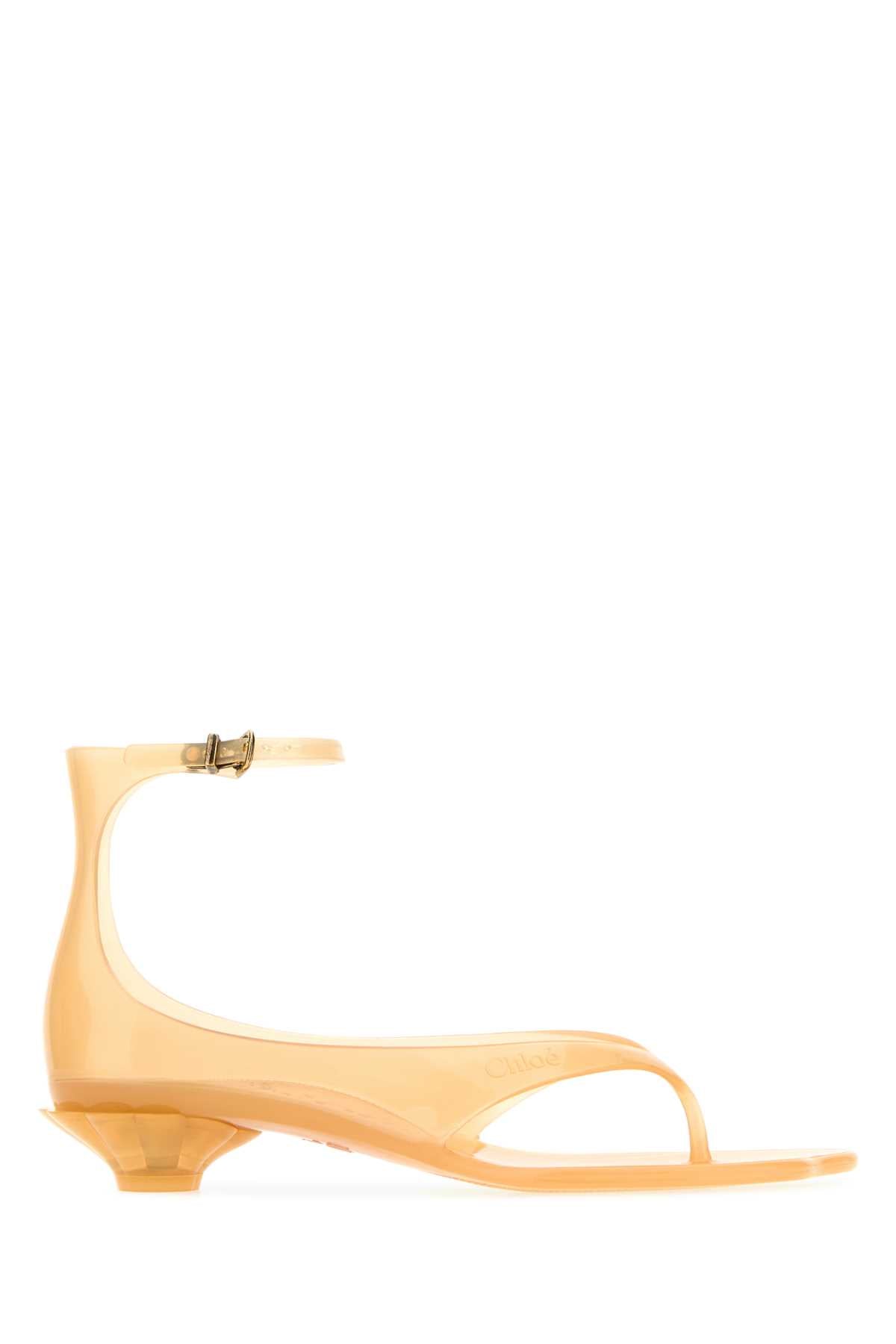 Chloé Jelly Sandal — Yellow