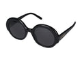 Loewe LW40135I Round-Frame Sunglasses — Black