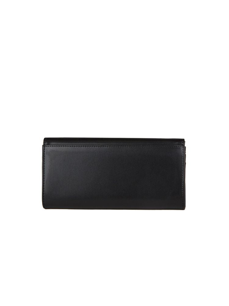 Guess Flap Organizer Wallet — Black