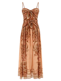 Zimmermann Aster Dress — Beige