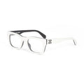 Off-White OERJ07NSTYLE7N0100 White Acetate Frame Eyeglasses — White