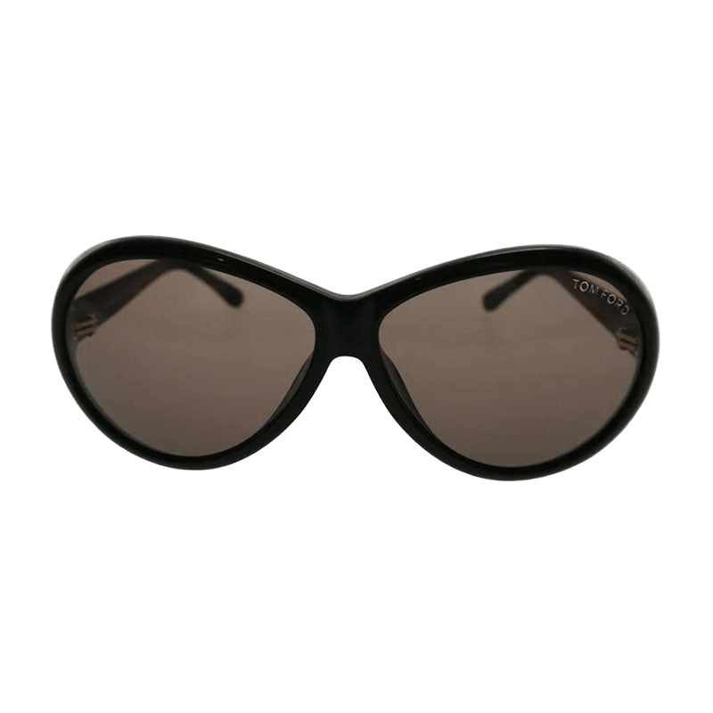 Tom Ford TF020201J Oversized Frame Sunglasses — Black