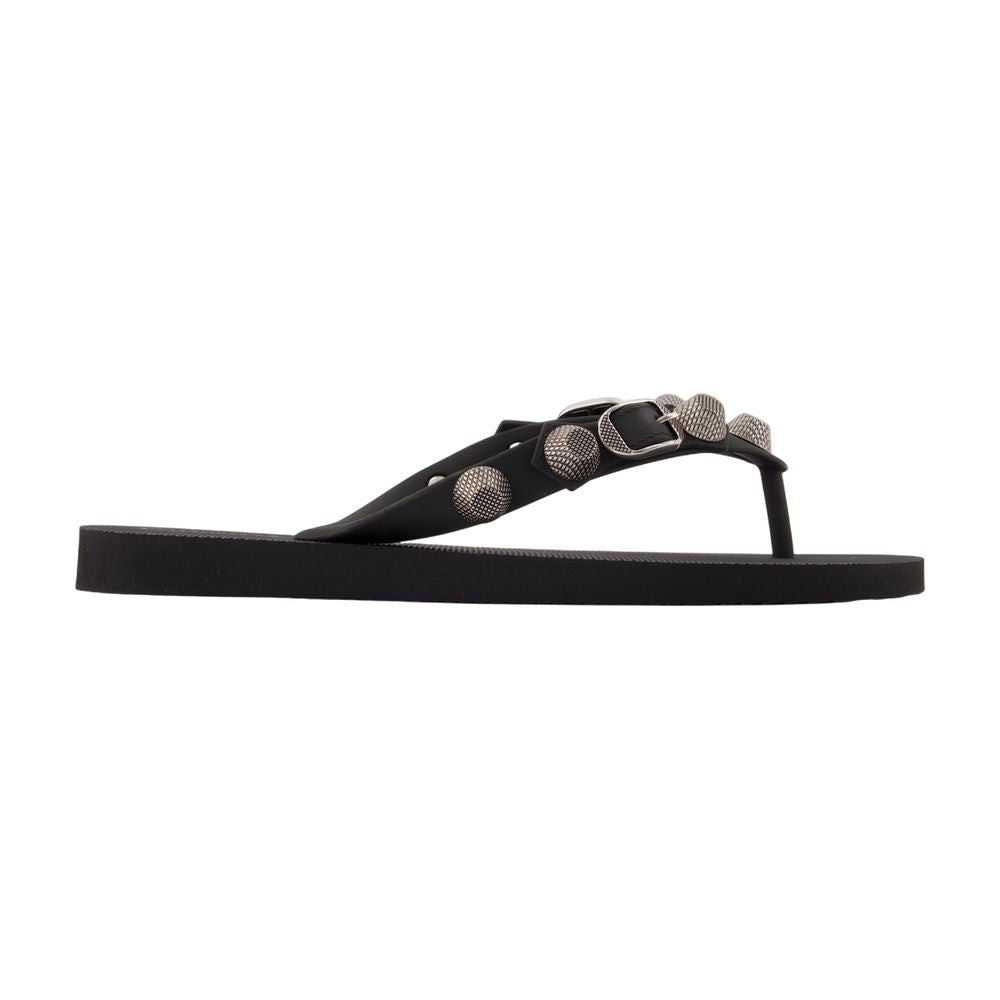 Balenciaga Cagole Sandals — Black