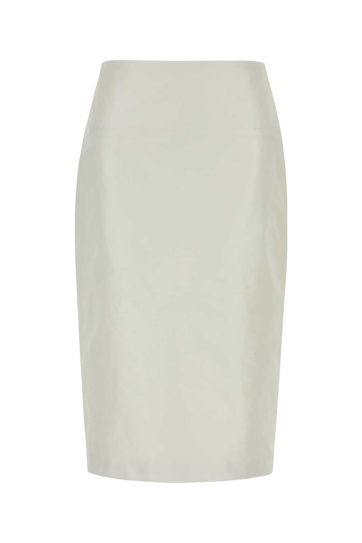Jil Sander Tailored Pencil Skirt — White