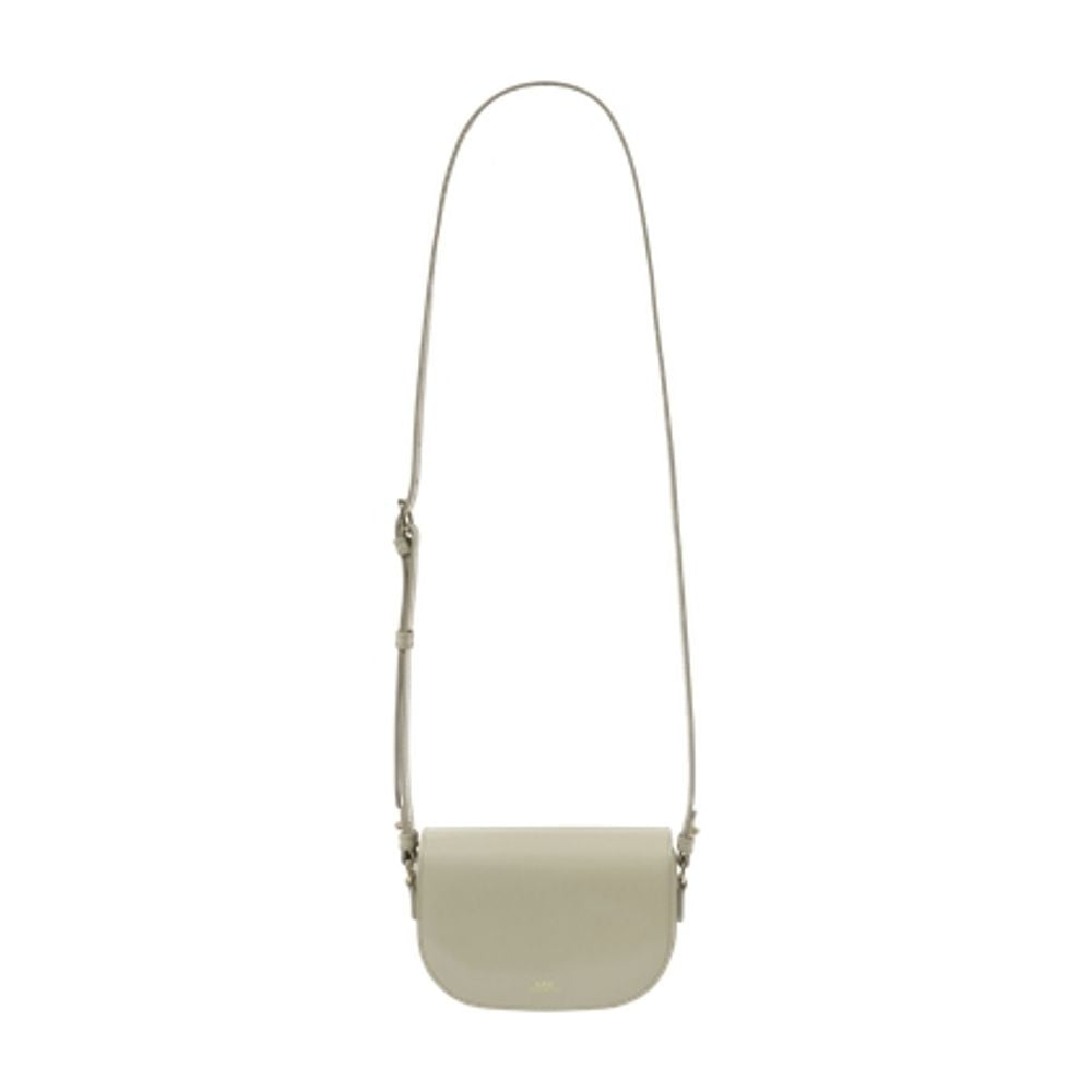A.P.C. Le B Side Shoulder Bag — White