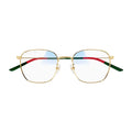 Gucci GG0681S001 Metal Frame Eyeglasses — Gold