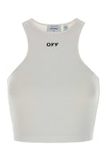 Off-White Stamp Tank Top — White