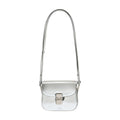 A.P.C. Grace Mini Crossbody Bag — Silver