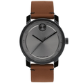 Movado Stainless Steel Watch — Gray
