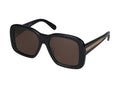 Stella McCartney SC40066I Oversized Square Sunglasses — Black