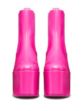 Valentino Club Platform Chelsea Boot — Pink