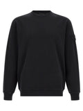 Stone Island Organic Cotton Sweatshirt — Black