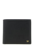 Tom Ford Bifold Calfskin Wallet — Black