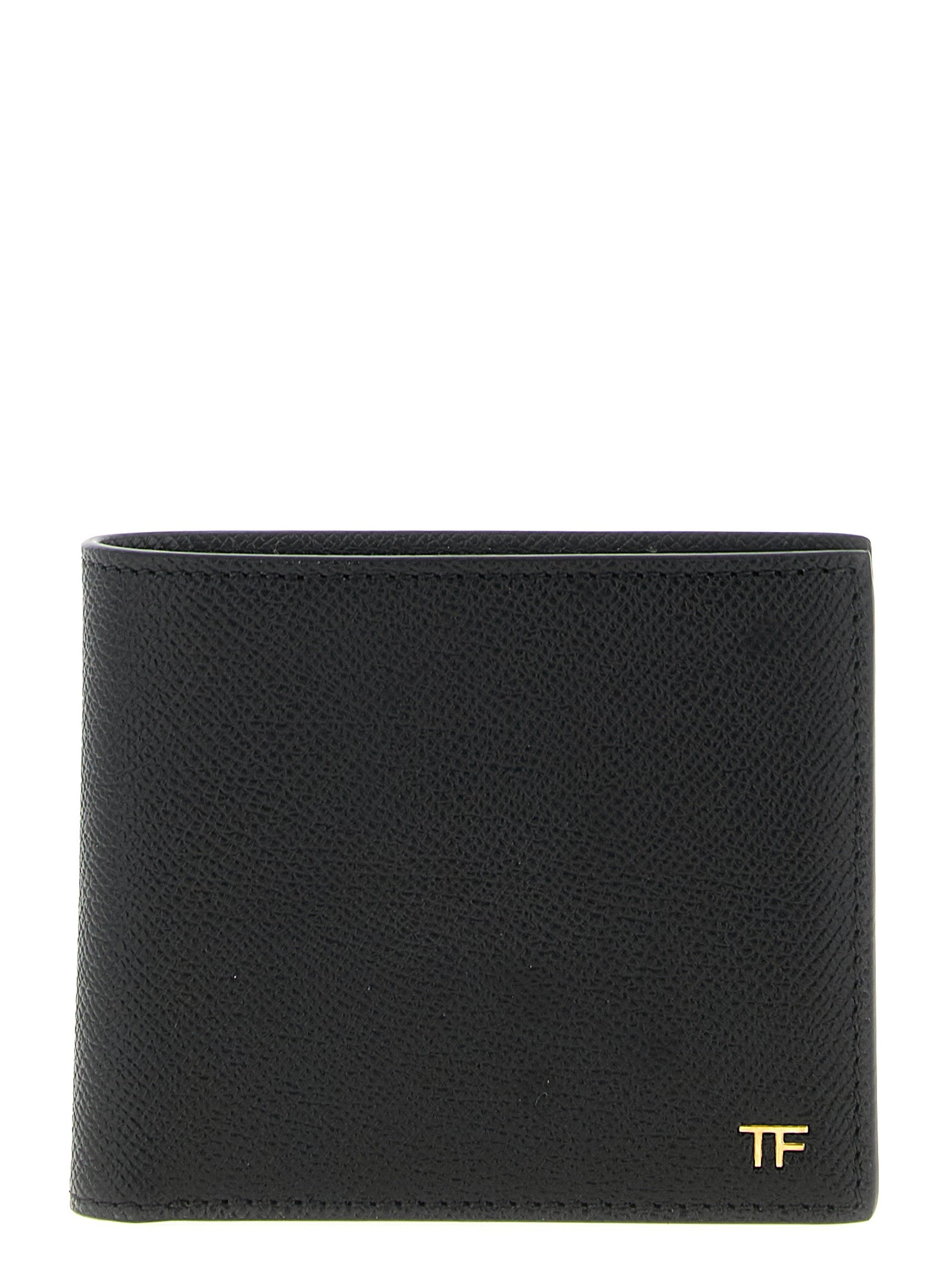 Tom Ford Bifold Calfskin Wallet — Black