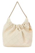 Tory Burch Fleming Mini Shoulder Bag — Beige