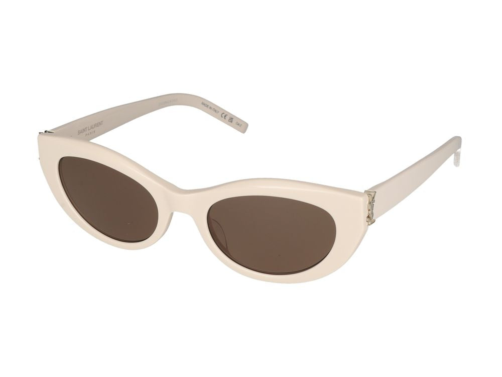 Saint Laurent SL Sunglasses — Ivory