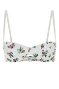 Tory Burch Fiori Bikini Top — White