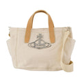 Vivienne Westwood Henry Shoulder Bag — Beige