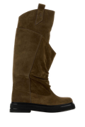 The Attico Passeggiata Combat Boot — Brown