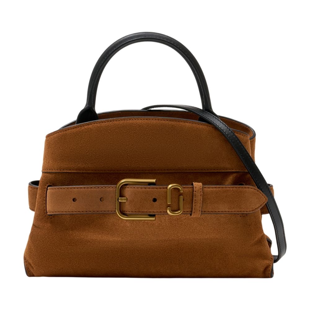 Marc Jacobs Leather Top Handle Bag — Brown