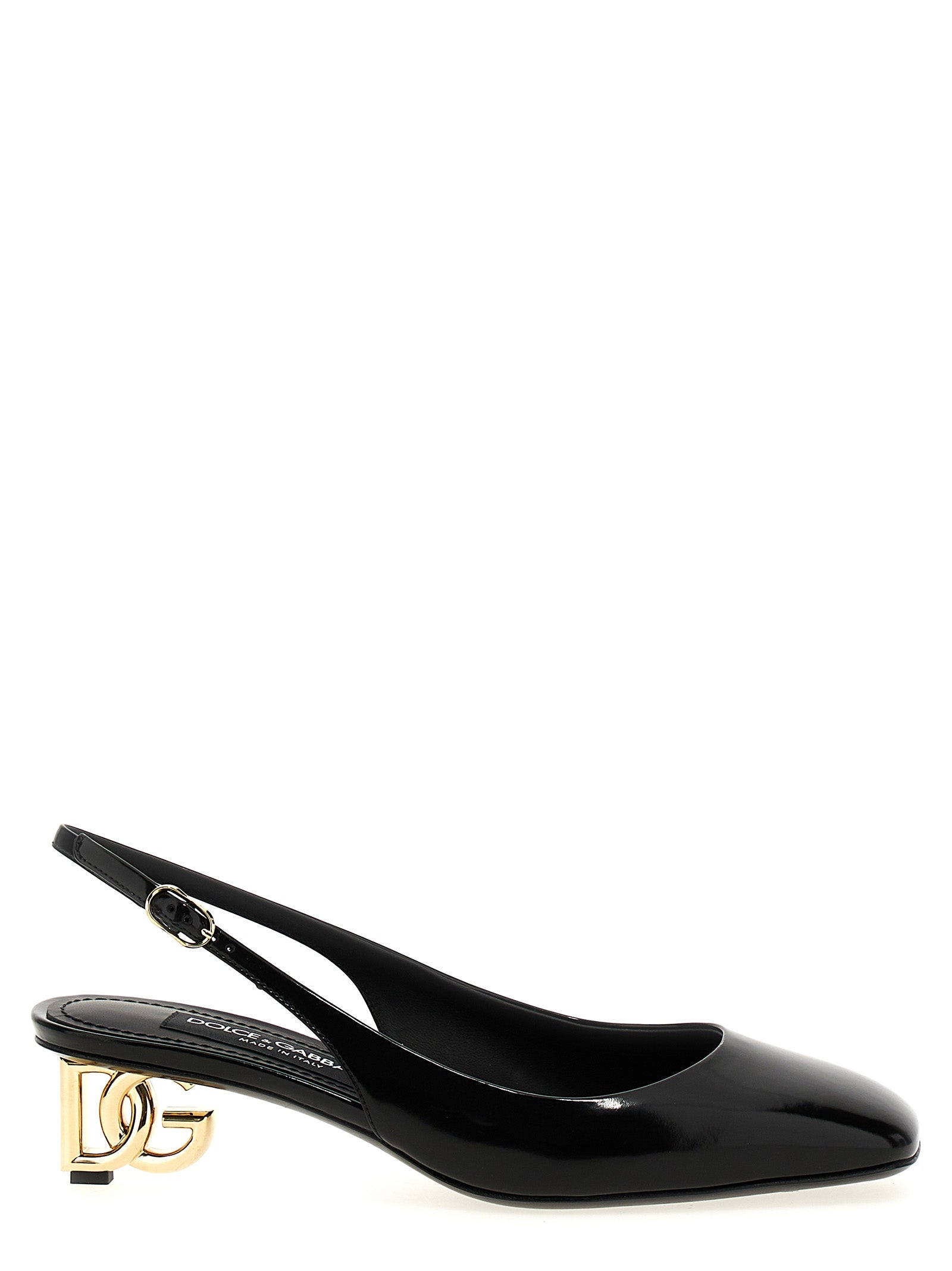Dolce & Gabbana Jackie Slingback Heel — Black