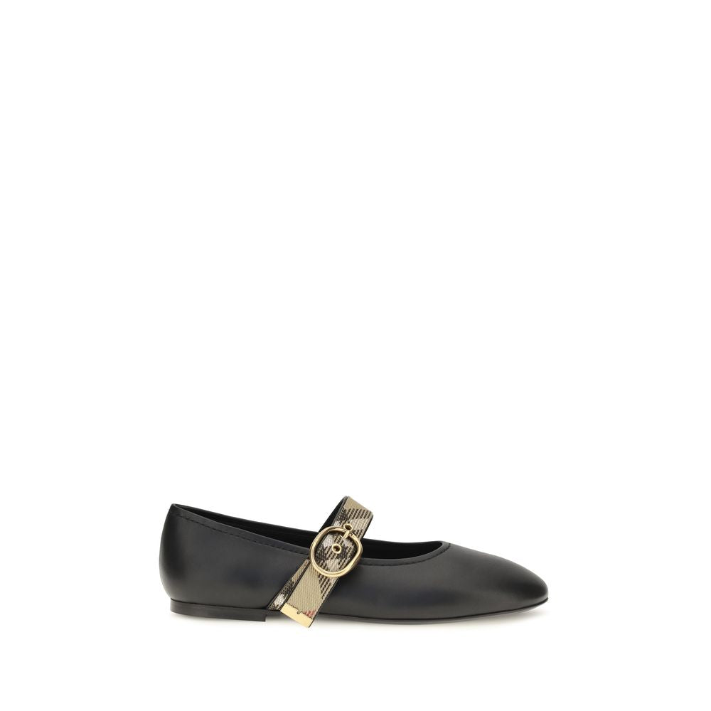 Burberry Robin Ballet Flat — Black