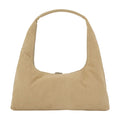 Margesherwood Calfskin Leather Shoulder Bag — Beige