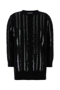 Max Mara Sweater Dress — Black