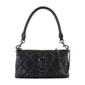Marc Jacobs Quilted Leather Shoulder Bag — Black