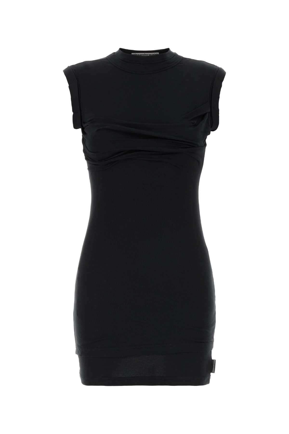 Alexander Wang Bust Mini Dress — Black