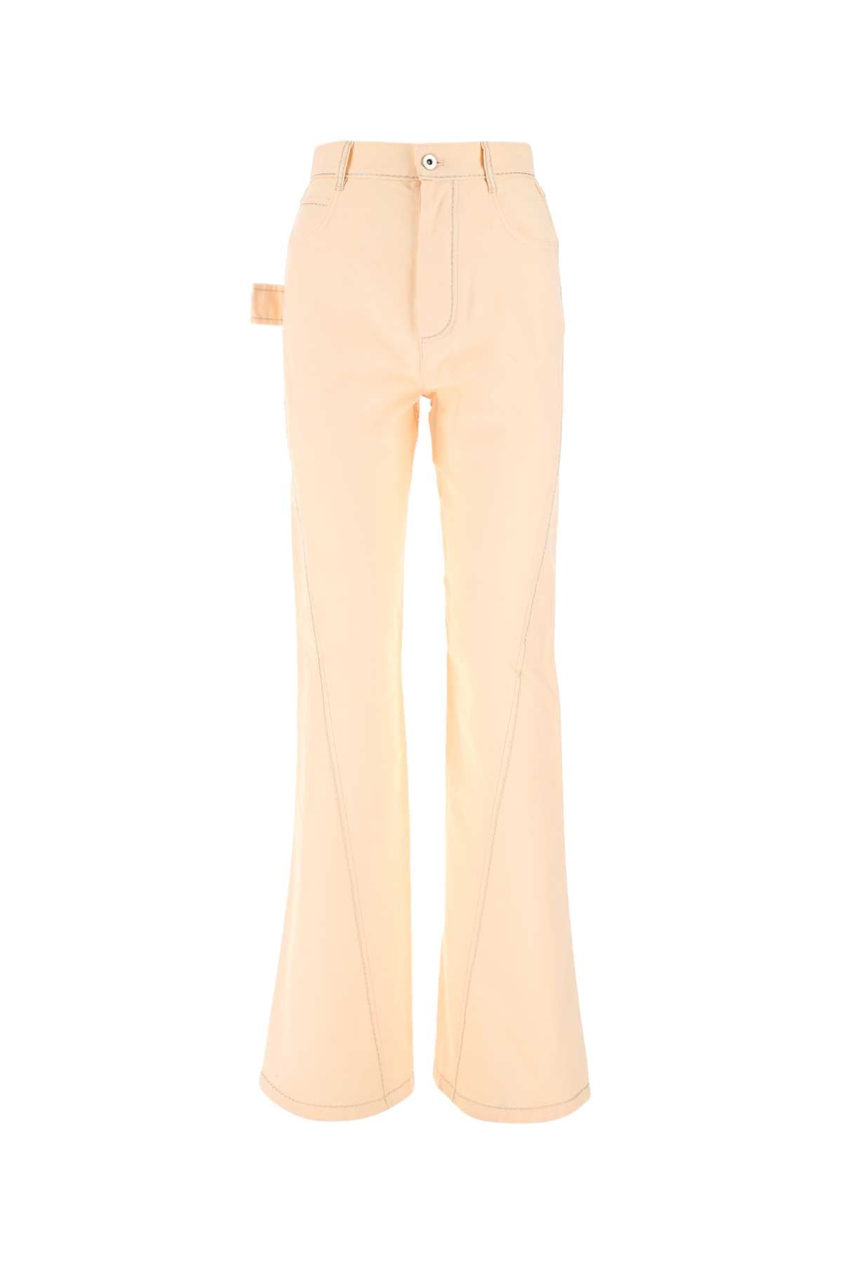 Bottega Veneta Cotton Trousers — Beige