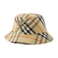 Burberry 8085726 Bias Check Bucket Hat — Beige