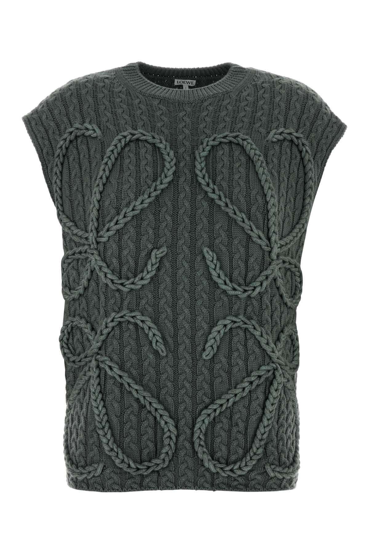 Loewe Khakigreen Sweater — Green