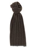 Brunello Cucinelli Pure Cashmere Scarf — Brown