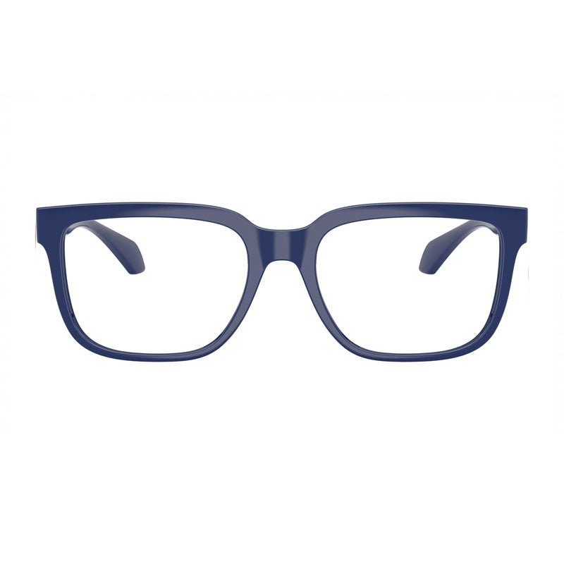 Versace VE3377U5450 Square Full Rim Eyeglasses — Blue
