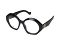 Loewe LW50057I Geometric Acetate Eyeglasses — Black